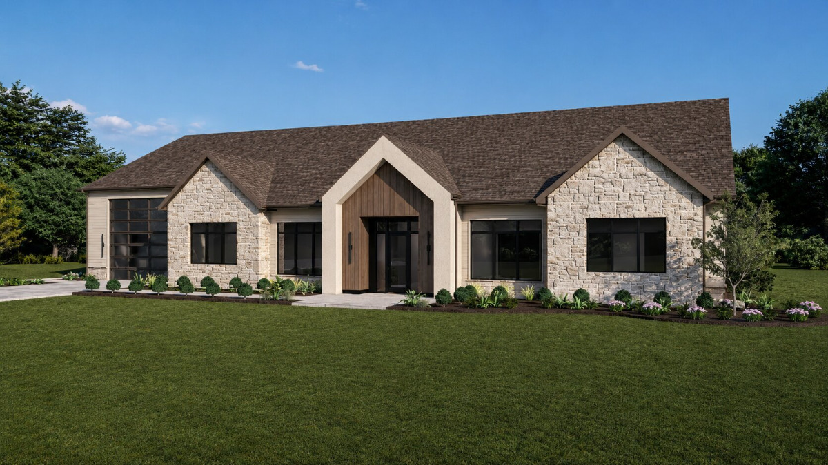 Digital Rendering of Entrance to Peach Tree Estates