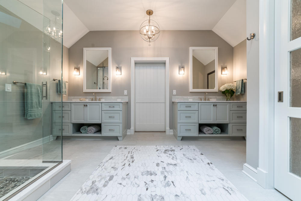 Otero Signature Homes won the Best Bathroom Renovation $30-$75k award for their master bath remodeling project.