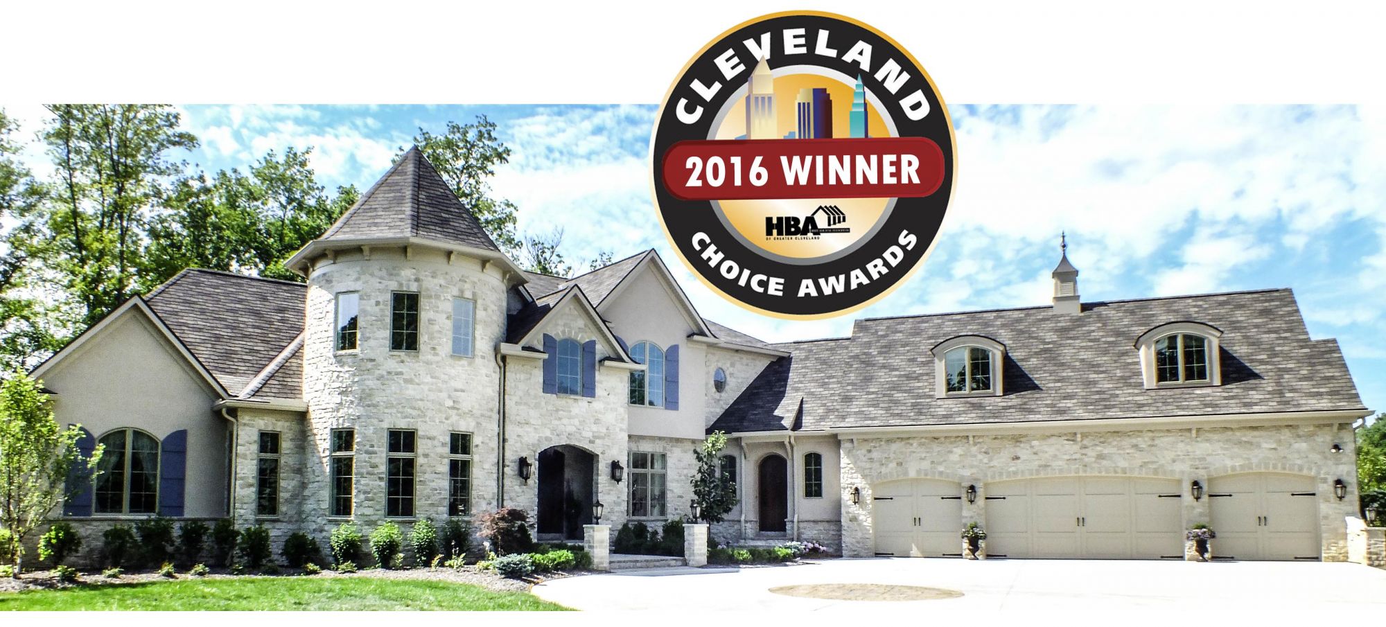 Best Exterior Architectural Design - Over 4000 sf - Small Volume Builder 