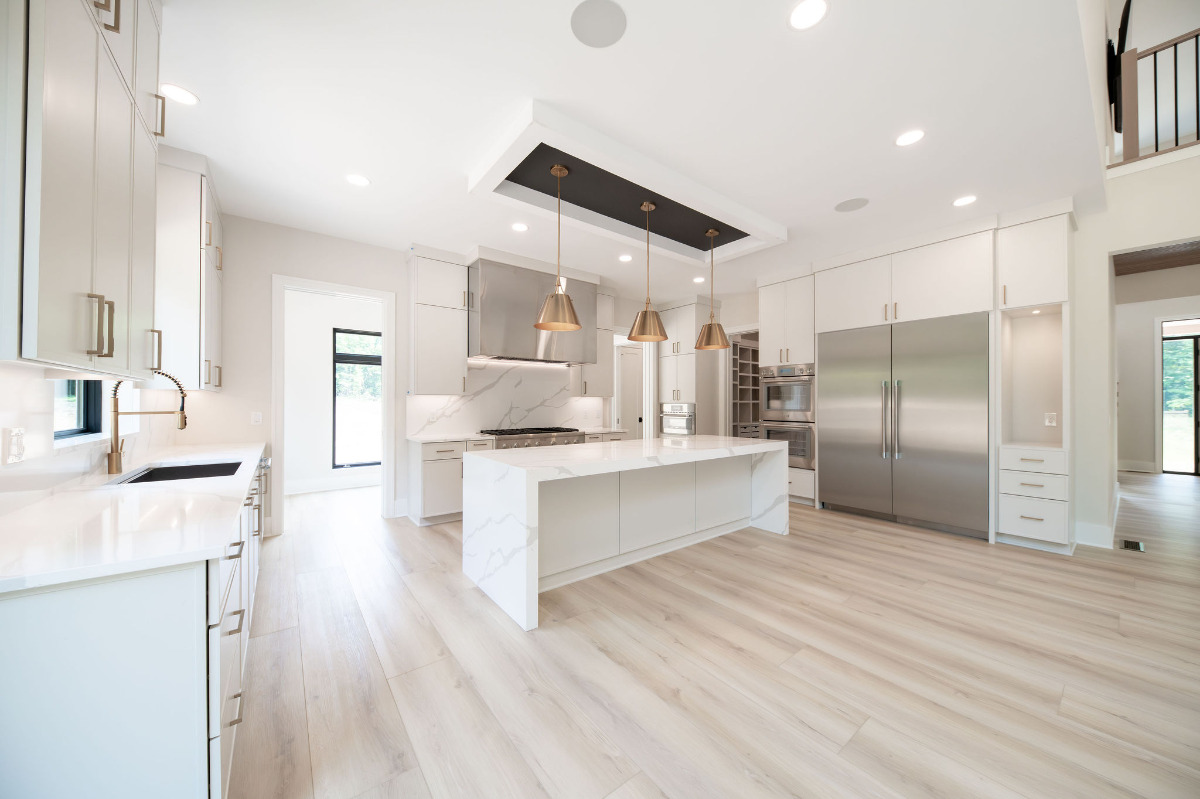 High quality materials and layout for a custom kitchen by Otero Homes