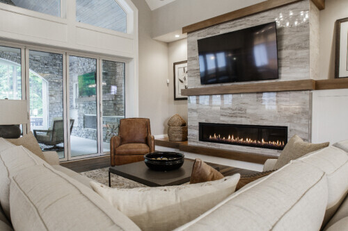 Fireplace Design by Otero Signature Homes