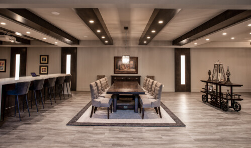 Finished Basement by Otero Signature Rooms