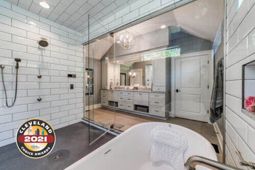 A master suite, pantry, and laundry remodel that won an award at the 2021 Cleveland Choice Awards