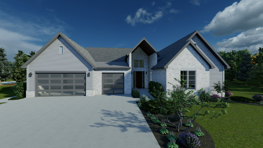Front of the Signature Collection III Custom Home by Otero Signature Homes